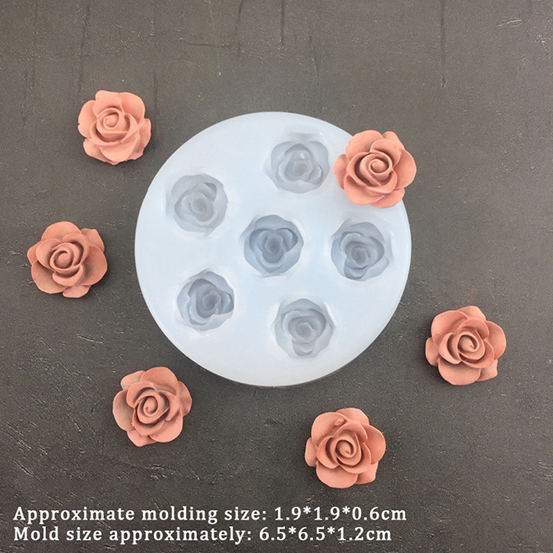 3D Rose Flower Shape Leaf Sili - Candle Making Tutorial 评论和价格