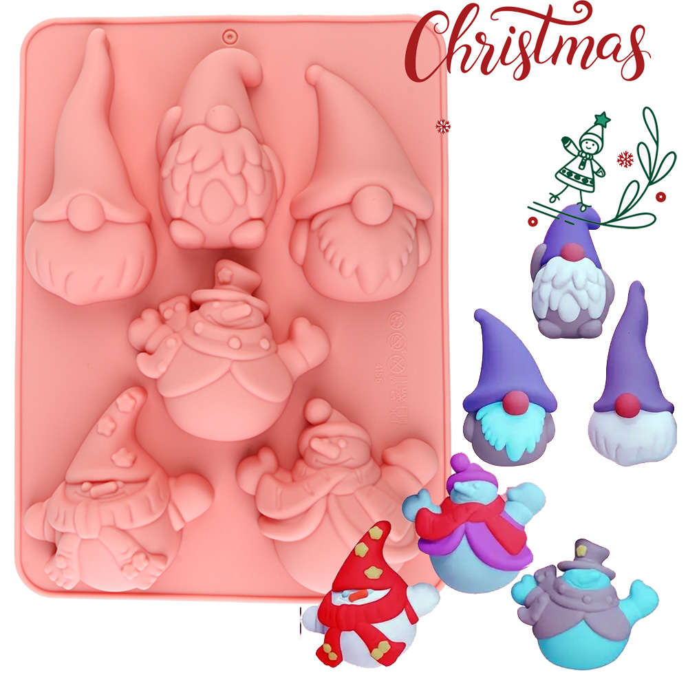 6-Cavity Christmas Gnome Cake  - Candle Making Tutorial 评论和价格