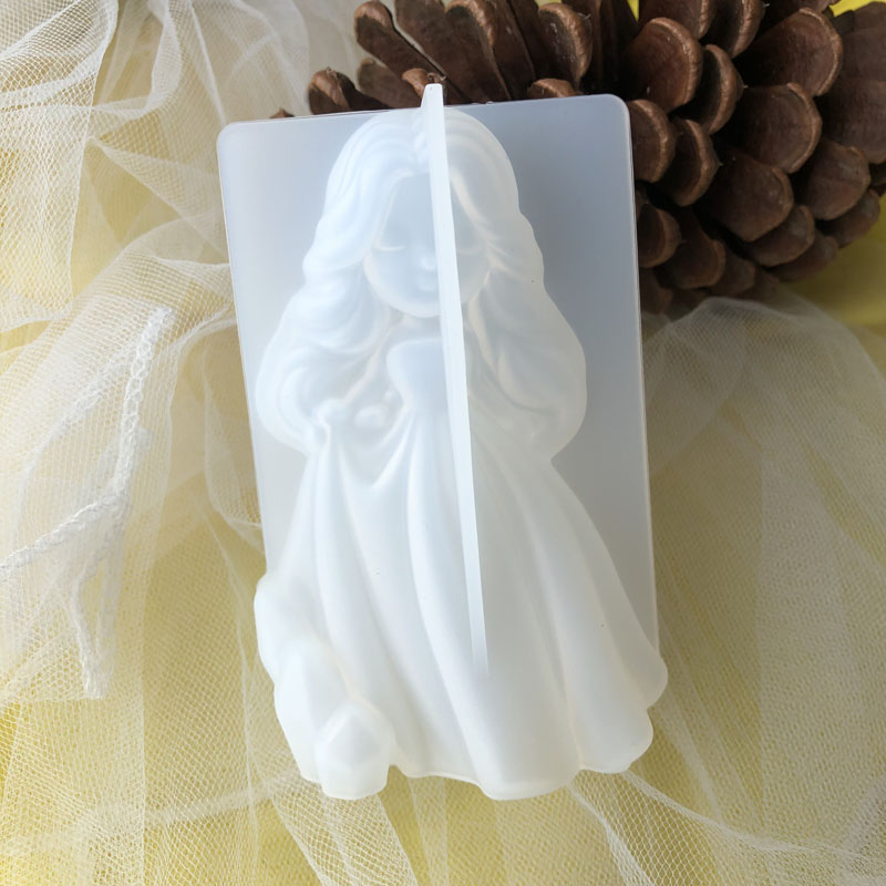 3D Cute Princess Silicone Cand - Candle Making Tutorial 评论和价格