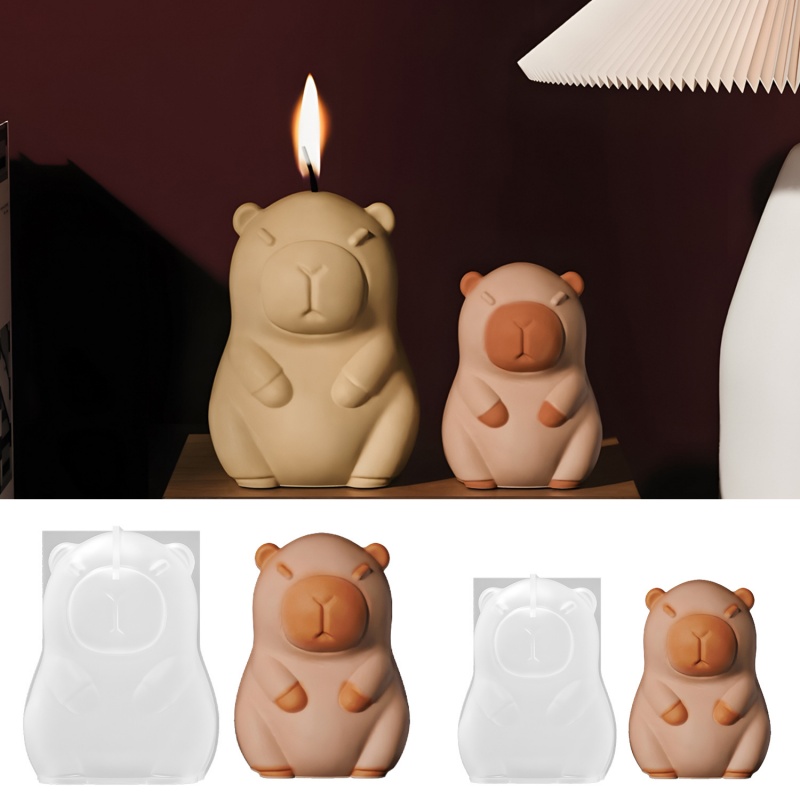 Capybara Pudding Baking Silico - Candle Making Tutorial 评论和价格