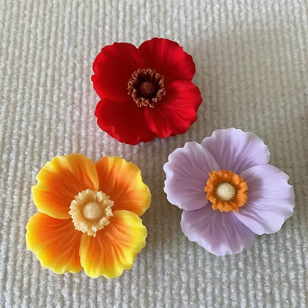 Flower Silicone Candle Mold, C - Candle Making Jug 评论和价格