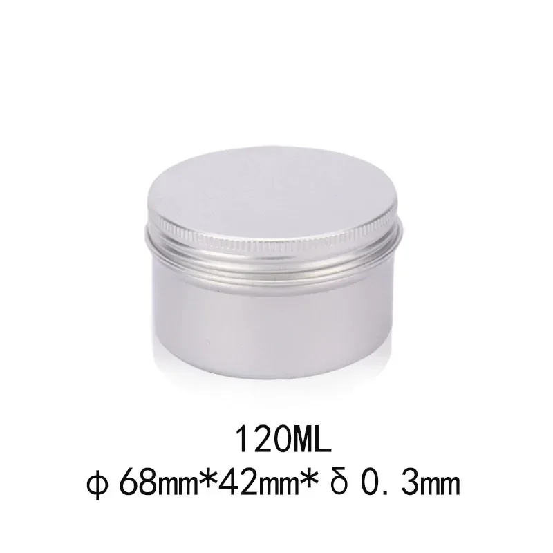 120ml 6/12/18/24/48Pcs Aluminu - Tin Container Lid 评论和价格