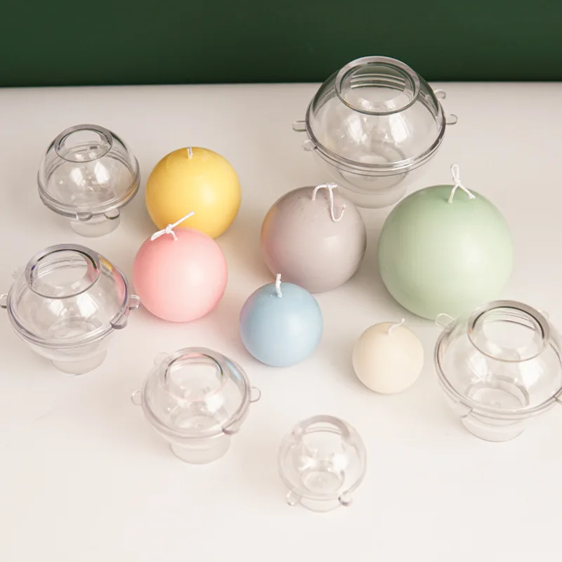 5-8cm Spherical Candle Plastic - Candle Making Kits 评论和价格