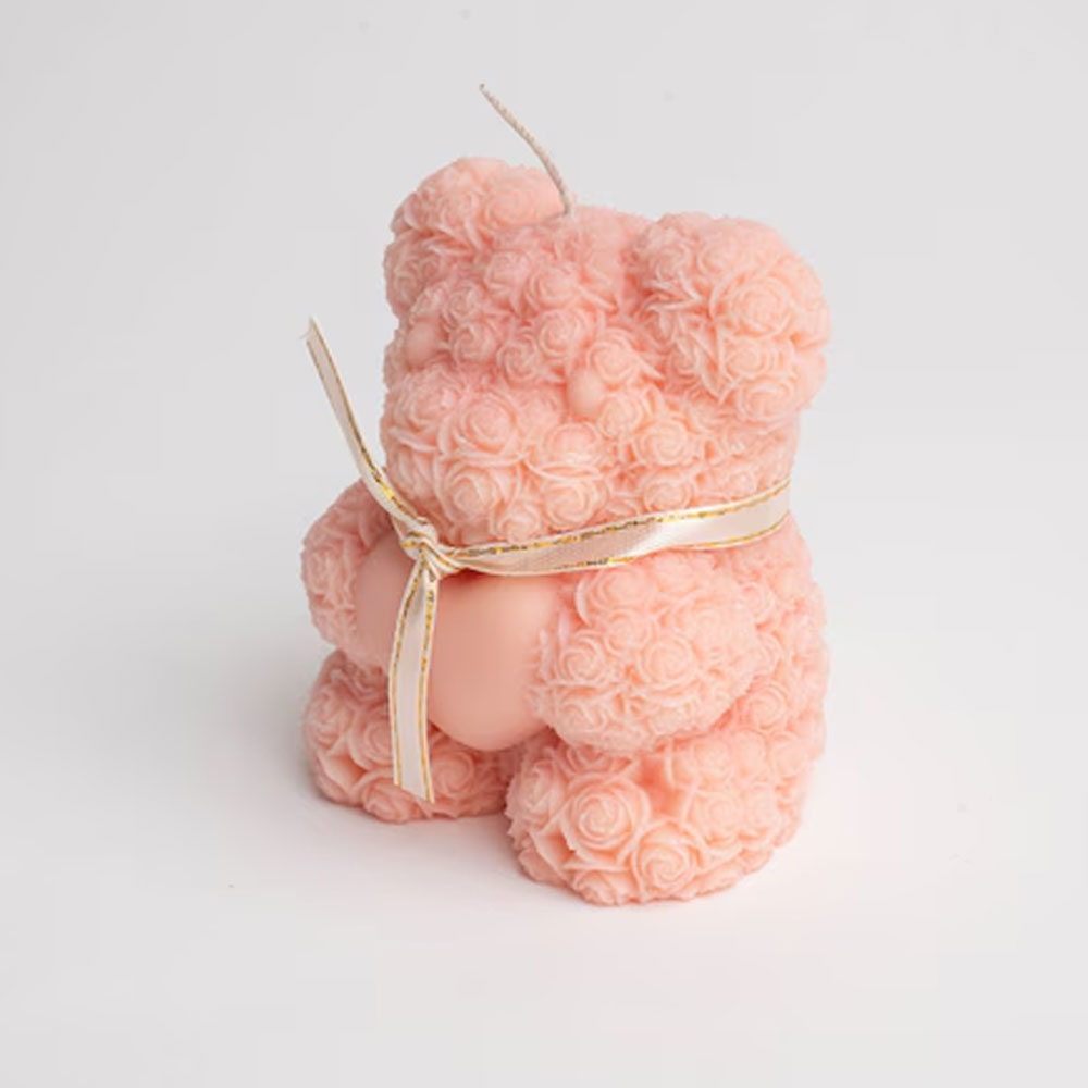 Teddy Bear Heat Rose Silicone  - Candle Making Kits 评论和价格