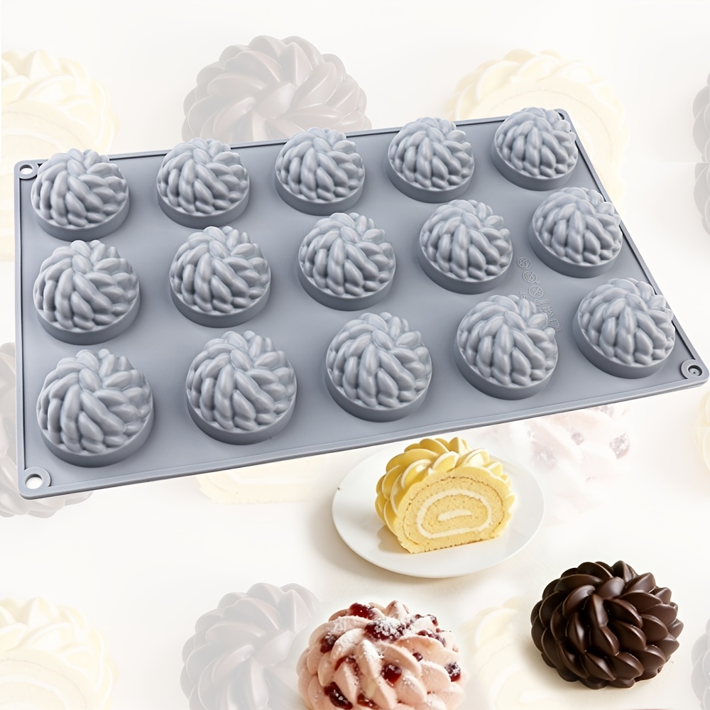1Pc Cake Mold Santa Ana Floral - Candle Making Jug 评论和价格