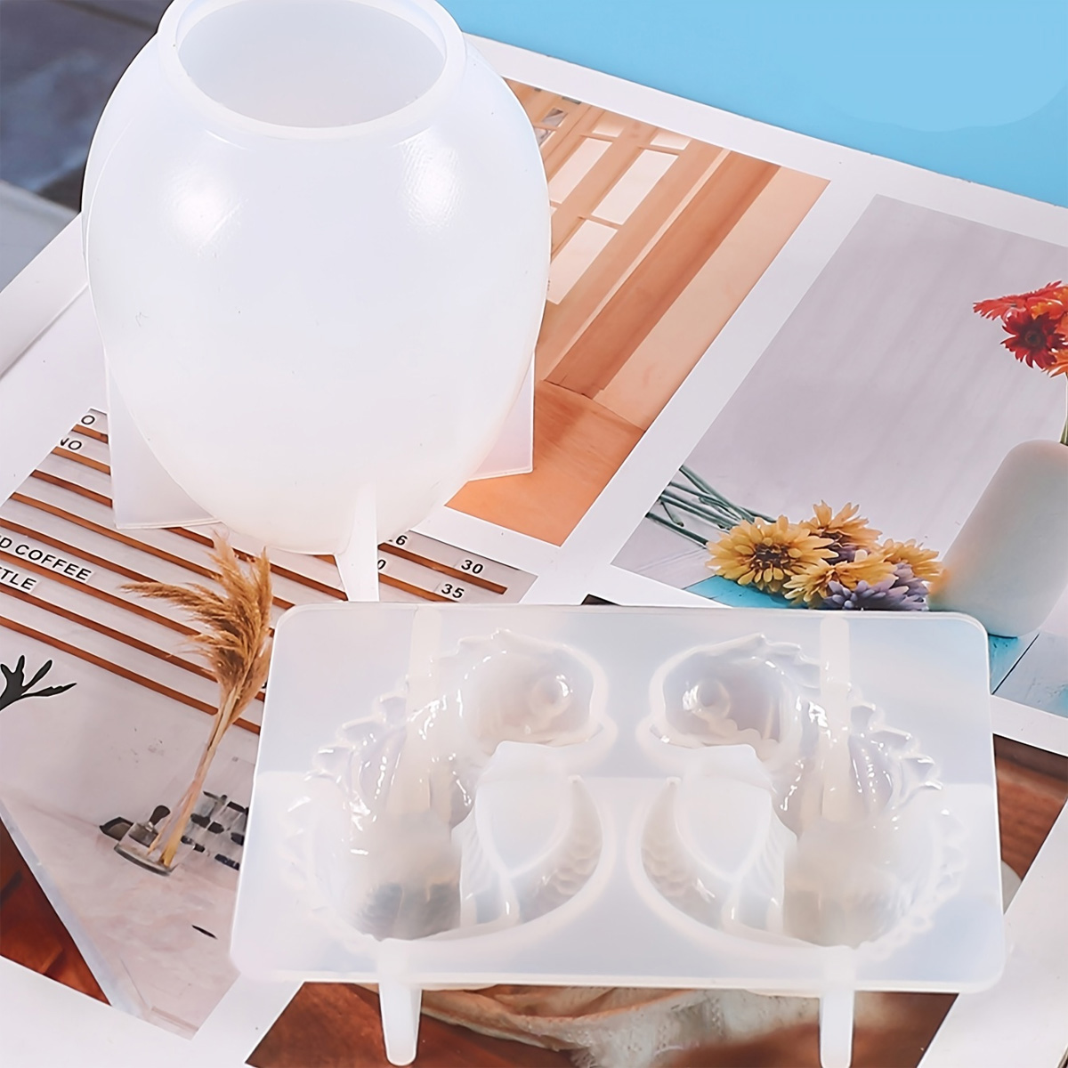 Silicone Dragon Egg Molds, 2-P - Candle Making Kits 评论和价格