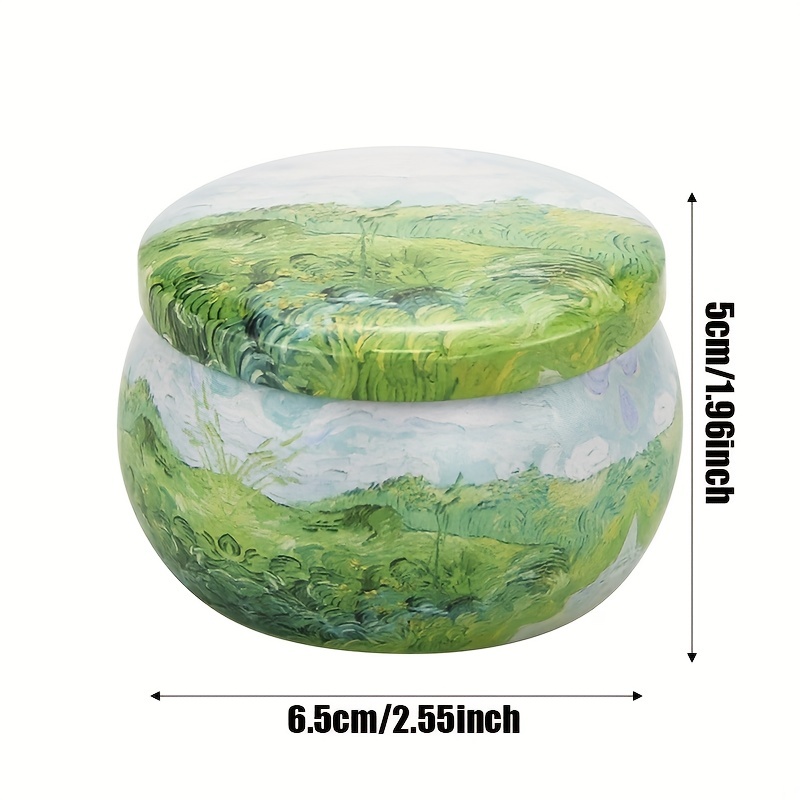 4Pcs Candy Box Candle Tin Jars - Candle Making Jug 评论和价格