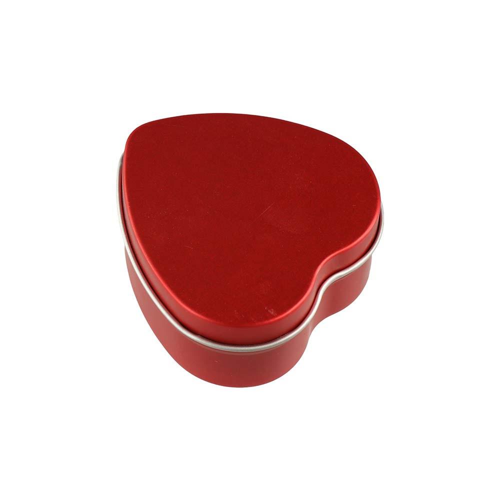 Creative Tinplate Heart Shape  - Candle Making Jars With Lids 评论和价格