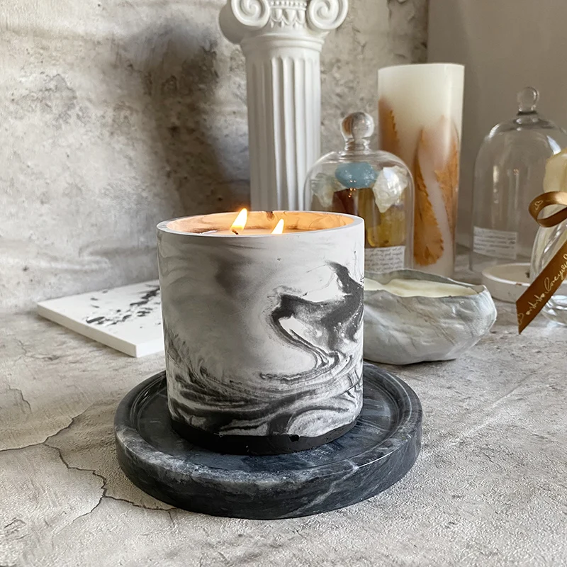 3 Sizes Round Cement Concrete  - Candle Making Jug 评论和价格