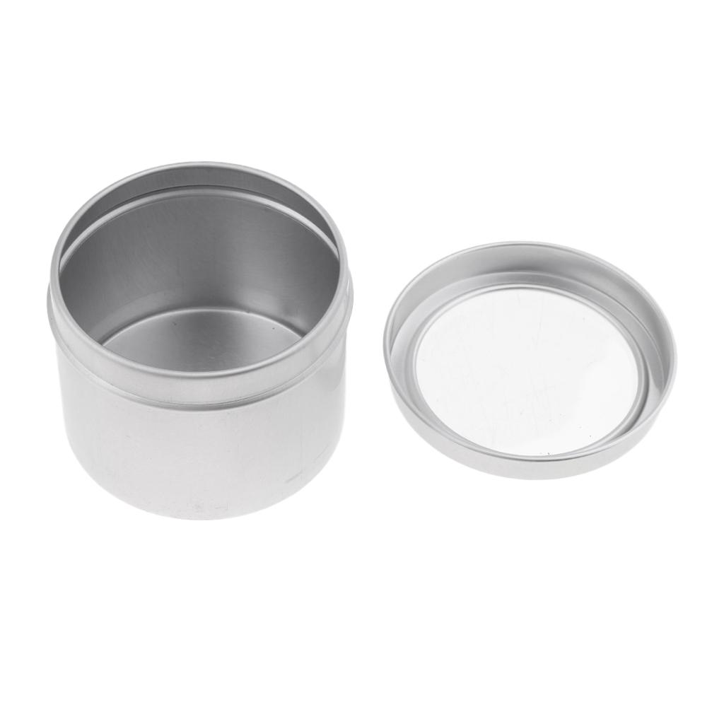 Empty Cosmetic Jars Aluminum T - Tin Container Lid 评论和价格